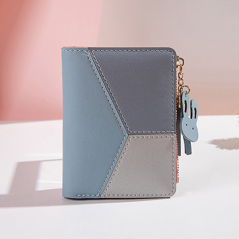 Chic Tassel Leather Wallet For Women Compact Coin Purse Card Holder And Small Clutch Handbag Pouch 5