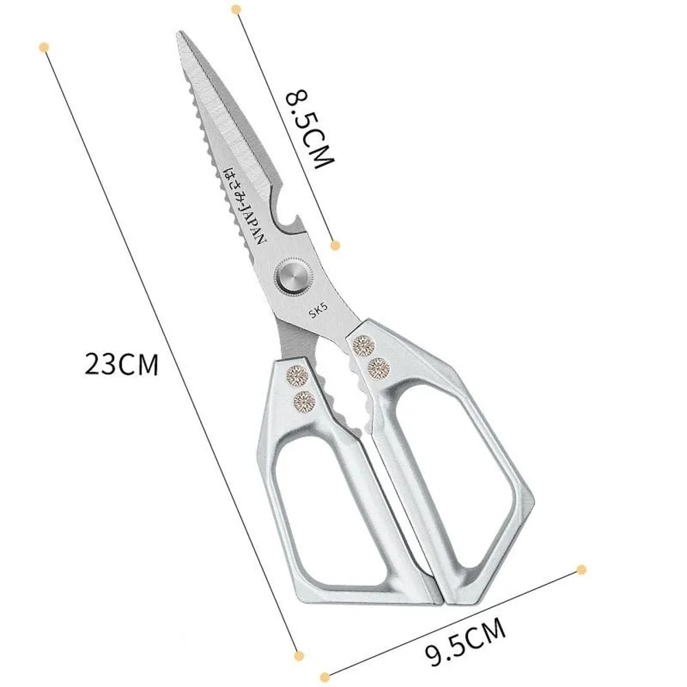 Multi Purpose Stainless Steel Kitchen Scissors Versatile Fish Meat And Bone Cutting Shears 5