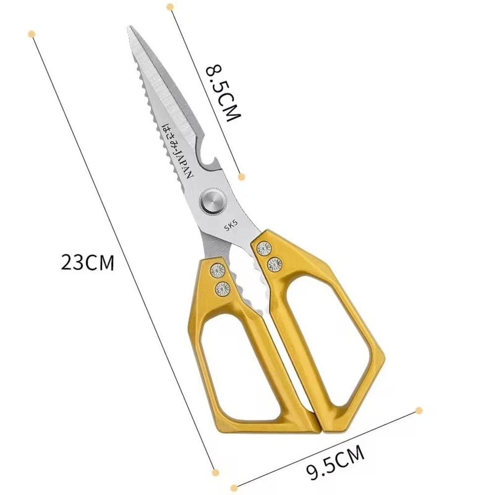 Multi Purpose Stainless Steel Kitchen Scissors Versatile Fish Meat And Bone Cutting Shears 6