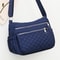 Womens Waterproof Nylon Shoulder Bag With Multi Pockets Stylish Travel Messenger Bag 0