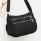 Womens Waterproof Nylon Shoulder Bag With Multi Pockets Stylish Travel Messenger Bag 2