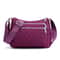 Womens Waterproof Nylon Shoulder Bag With Multi Pockets Stylish Travel Messenger Bag 3