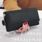 Fashion Womens Leather Long Wallet Multi Functional Fold Purse Fresh Female Clutch Card Holder 7