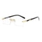 Retro Sunglasses For Men Women Fashion Rimless Designer Eyewear With Cutting Lens Frameless Eyegla 3