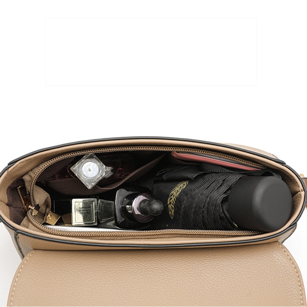 Fashionable PU Leather Crossbody Bag Versatile Messenger Sling Shoulder Bag For Women 1