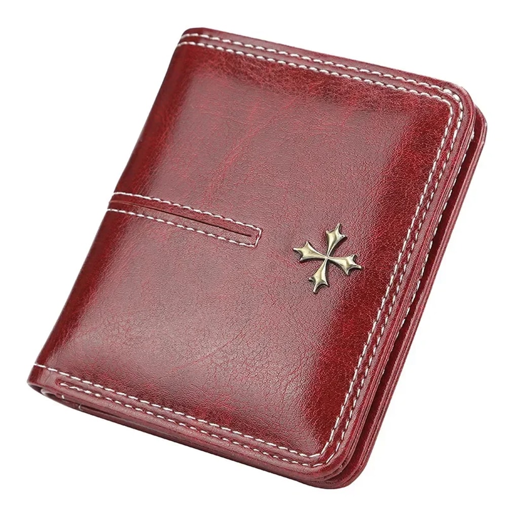 Mini PU Leather Women Wallet With Free Name Engraving Fashionable Small Zipper Wallet Card Holder P 5