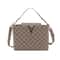 Vintage Mini PU Leather Tote Bag With Geometric Pattern Hardware Lock Womens Shoulder Crossbody Pu 7
