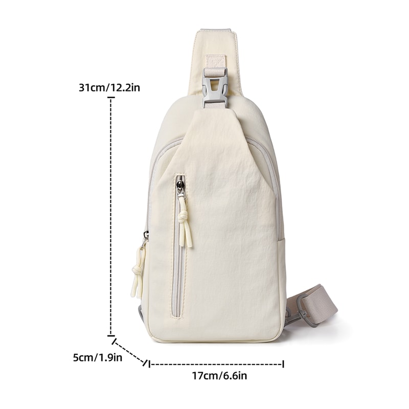 Mens Casual Messenger Bag Multifunctional Chest Bag For Outdoor Sports Cycling Daily Commuting 4