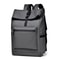 Large Capacity Backpack Stylish Black Travel Commuter Bag With Adjustable Straps And Multiple Comp 5