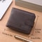 Slim Leather Zipper Wallet For Men Multi Card Coin Pocket Purse 3