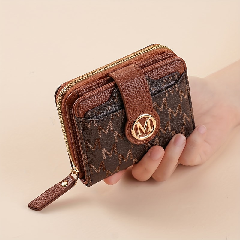 Minimalist Womens Wallet With Multiple Card Slots Cash Pocket Retro Style Perfect Travel Companion 6