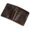 Genuine Leather Mens Zipper Wallet Real Cowhide Short Bifold Card Holder Coin Purse 2