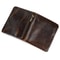 Genuine Leather Mens Zipper Wallet Real Cowhide Short Bifold Card Holder Coin Purse 2