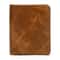 Genuine Leather Mens Zipper Wallet Real Cowhide Short Bifold Card Holder Coin Purse 7