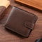 Mens Leather Wallet With Multiple Card Slots Stylish Vintage Business Wallet With Coin Purses 2