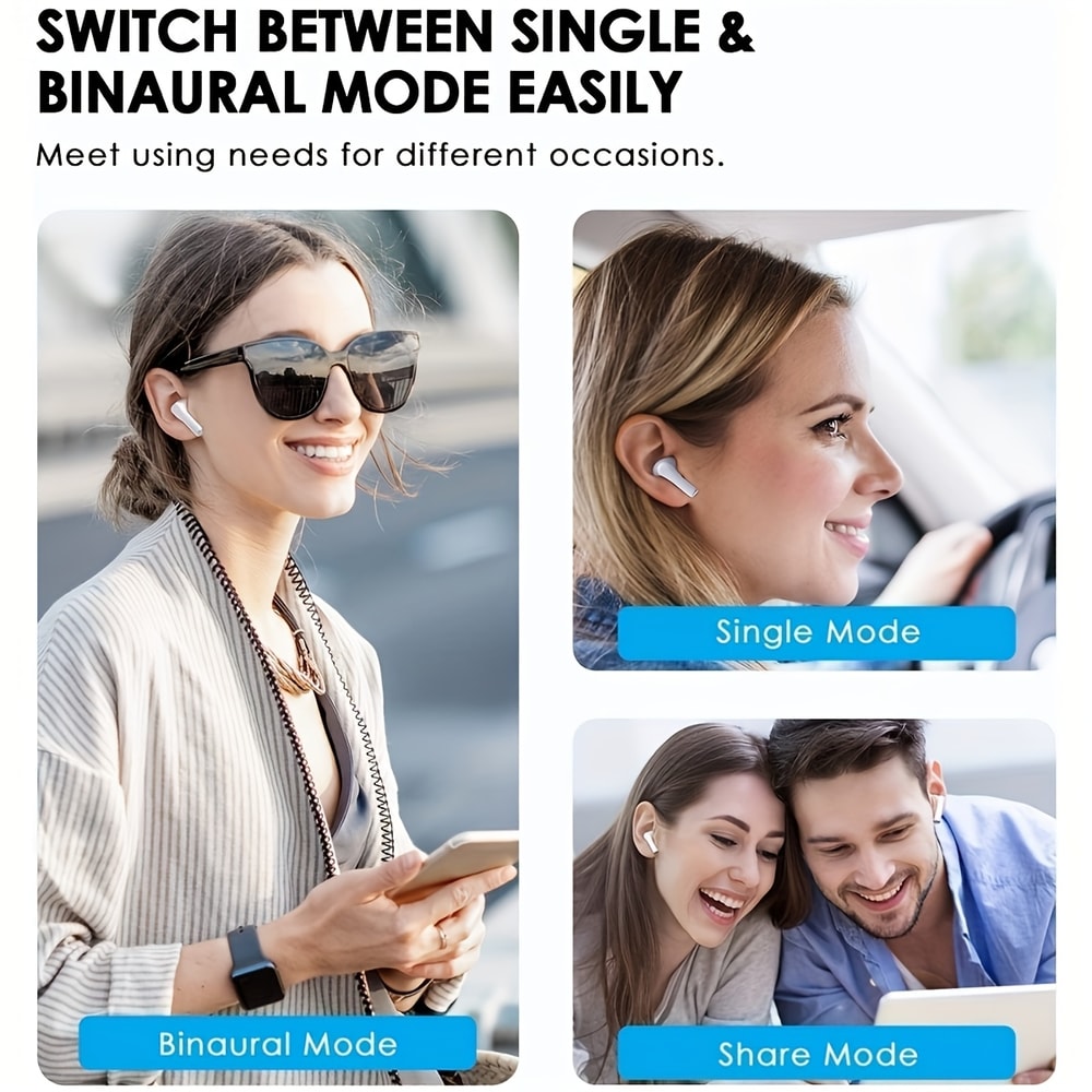 Wireless Earbuds With Active Noise Cancelling And High Fidelity Stereo Sound In Ear Bluetooth Headp 5