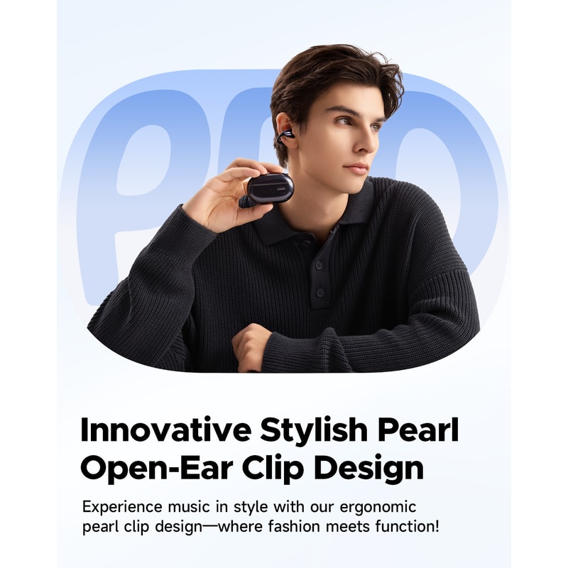 Wireless Open Ear Bluetooth Earbuds Clear Calls Multipoint Connection 1