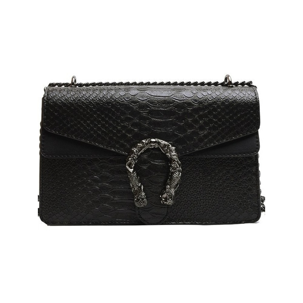 Elegant Retro Crocodile Patterned Dionysus Chain Crossbody Bag For Women 4