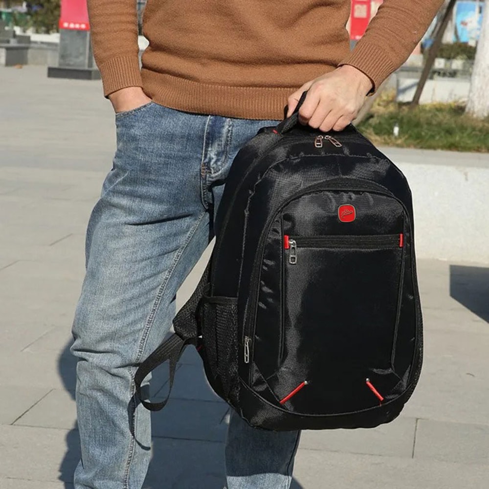 Large Capacity Casual Backpack For Men Multi Functional School Bag 4