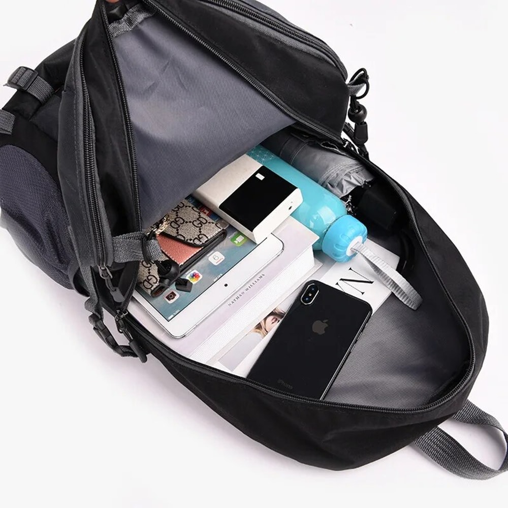 Outdoor Travel Backpack Large Capacity Durable And Stylish Backpack For Men Ideal For Hiking Climbi 2