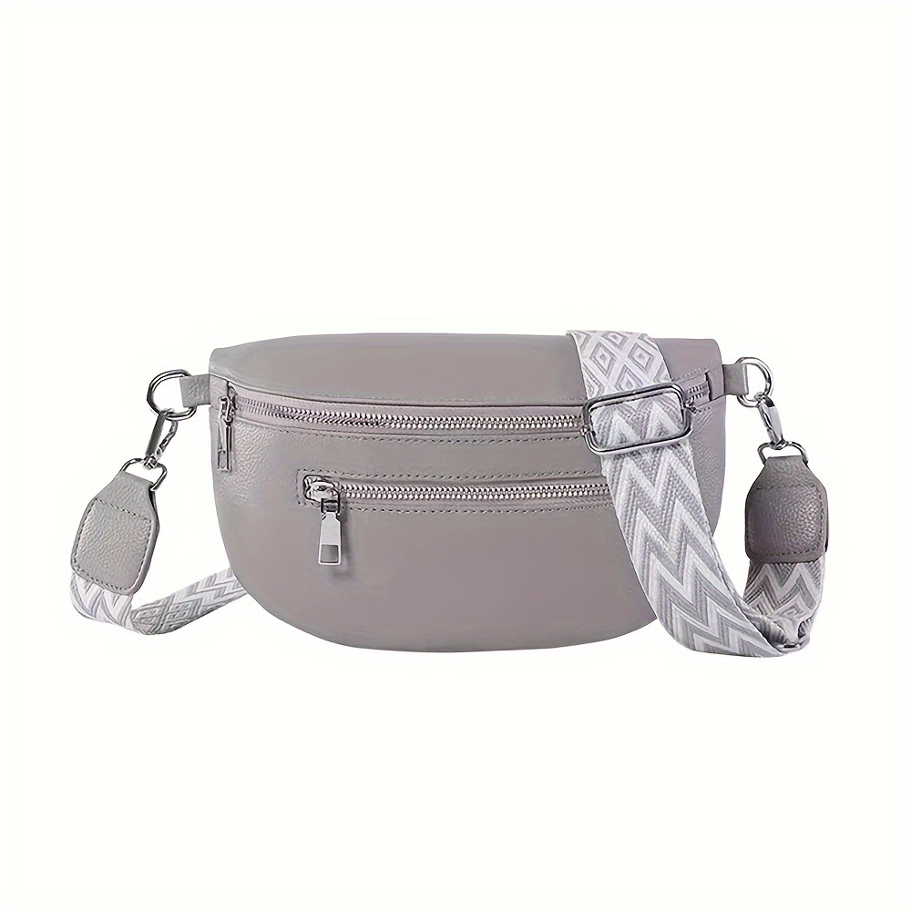 Soft Leather Womens Fashion Crossbody Chest Bag Stylish Casual Fanny Pack Ideal For Travel Mobile P 5