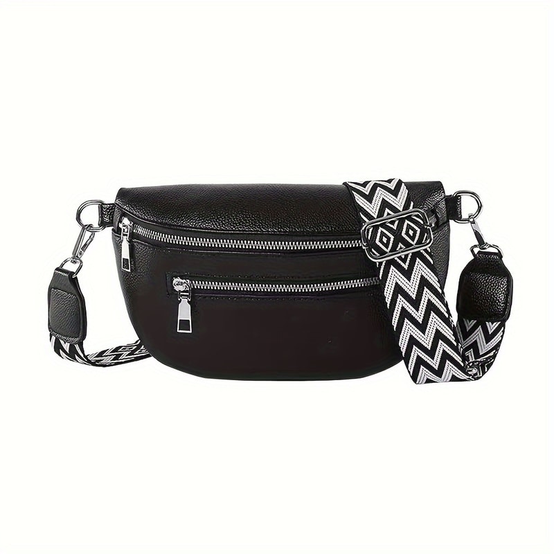 Soft Leather Womens Fashion Crossbody Chest Bag Stylish Casual Fanny Pack Ideal For Travel Mobile P 6