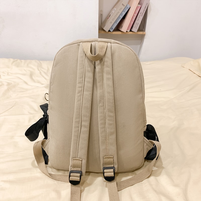 Versatile Backpack For College Students Chic Bow Design For Everyday Commuting 1