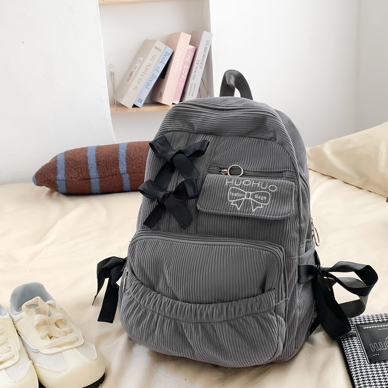 Versatile Backpack For College Students Chic Bow Design For Everyday Commuting 5