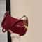 Womens Leather Handbag With Cherry Pendant Versatile Fashion Solid Color Shoulder Bag For Casual Co 1