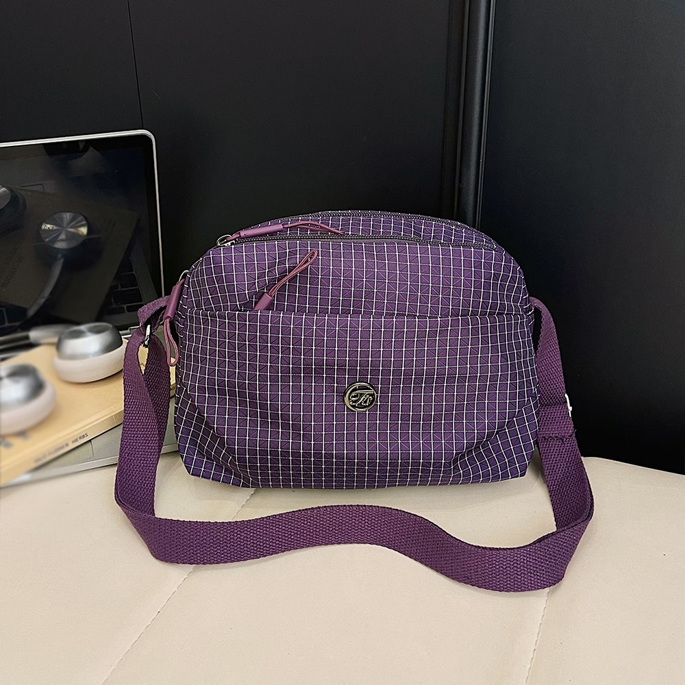 Nylon Crossbody Bag Casual Lightweight Versatile Sports Shoulder Bag 4