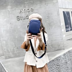 waterproof crossbody shoulder bag multifunctional zipper mobile phone handbag for women ladies wrist purse & pouch