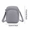 Waterproof Crossbody Shoulder Bag Multifunctional Zipper Mobile Phone Handbag For Women Ladies Wris 3