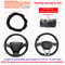 Artificial Leather Three Dimensional Embossed Steering Wheel Cover 1