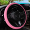 Artificial Leather Three Dimensional Embossed Steering Wheel Cover 3