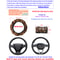 Winter Plush Steering Wheel Cover Soft Cozy Car Interior Accessory For Comfort Warmth 2
