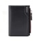 Mens PU Leather Wallet With Zipper Black Coffee Stylish Credit Card Holder Money Bag For Men 5