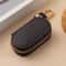 Portable Keychain Key Holder Wallet Solid Color Lychee Leather Car Key Case Housekeeper Organizer 3
