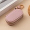 Portable Keychain Key Holder Wallet Solid Color Lychee Leather Car Key Case Housekeeper Organizer 5