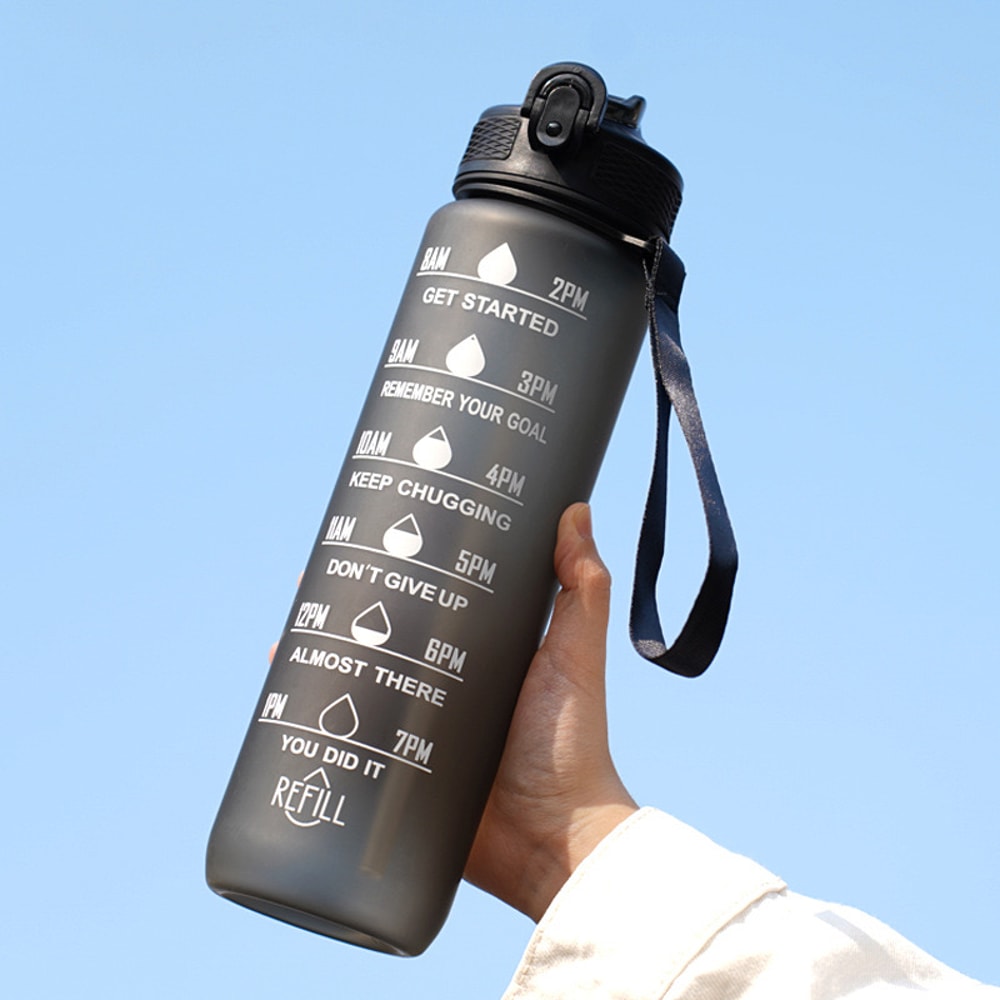 Free Leak Proof Sports Water Bottle Portable Shatterproof Cup For Hiking Travel Gym 7