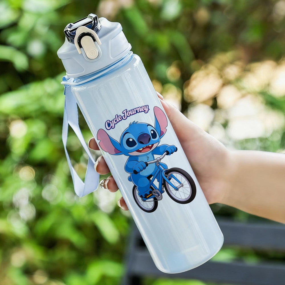 Leakproof Stitch Water Bottle Ideal For Outdoor Camping And School A Perfect Gift For Friends Fami 2