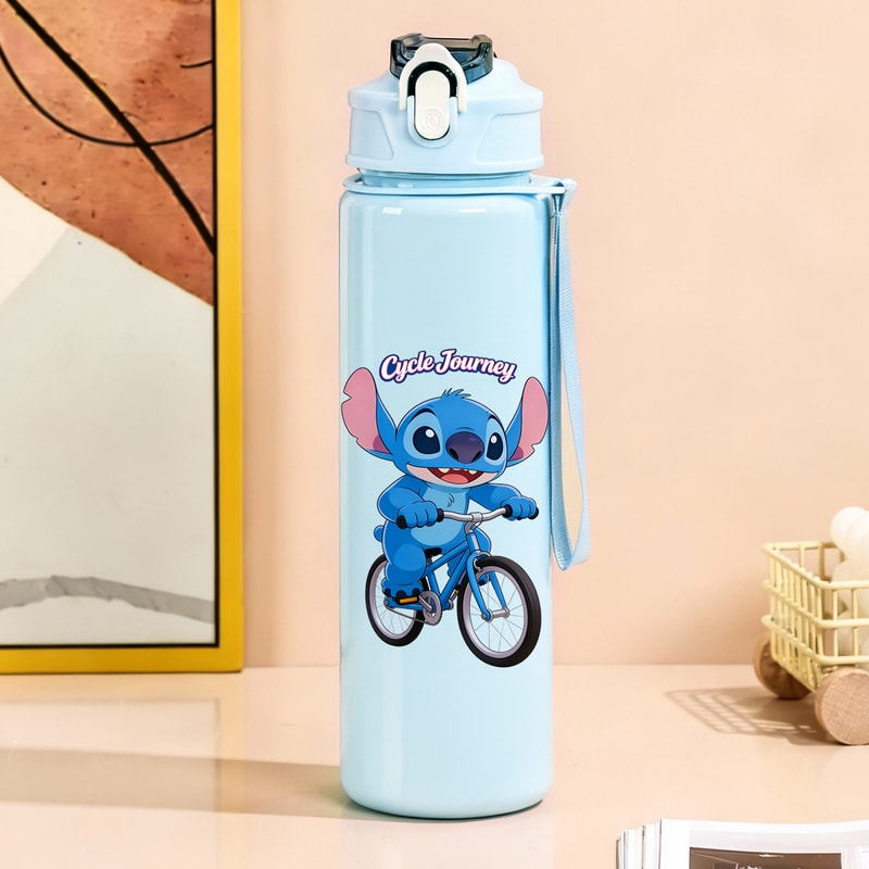 Leakproof Stitch Water Bottle Ideal For Outdoor Camping And School A Perfect Gift For Friends Fami 3