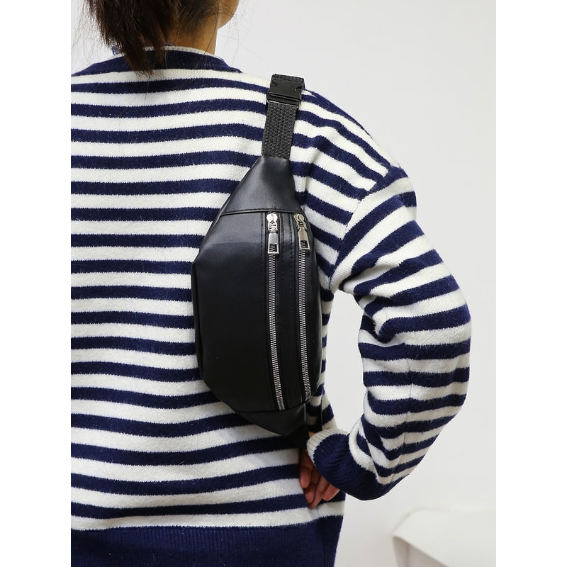 Waterproof Fanny Pack for Women Fashionable Waist Pack Casual Crossbody Chest Bag Unisex Sport Travel Belt Bag