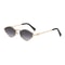 Rhombus Shaped Metal Sunglasses For Women With UV Protection Street Photography Ready 2