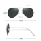 New Fashion Aviation Sunglasses For Men Women Classic Pilot Glasses With Stainless Steel Frame And