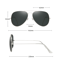 New Fashion Aviation Sunglasses For Men Women Classic Pilot Glasses With Stainless Steel Frame And