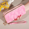 Chic Vintage Double Layer Clutch Wallet Zipper Coin Purse Wristlet Fashionable Womens Accessory Wi 4