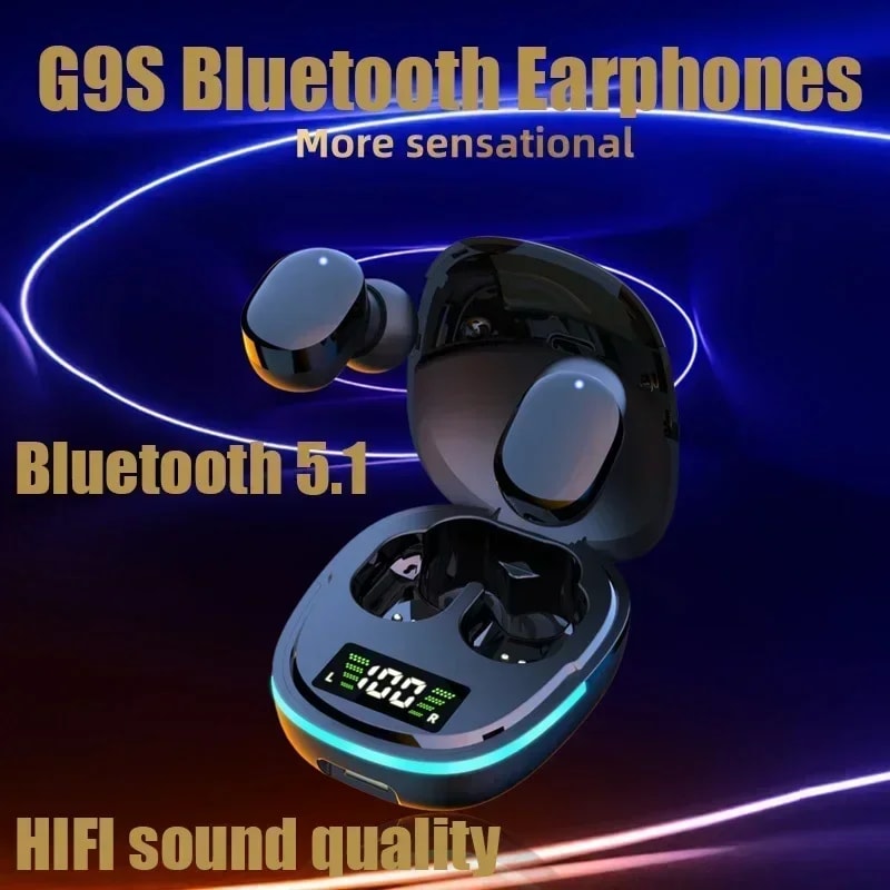 Wireless Bluetooth Earbuds with Mic Sporty Bluetooth Headset for Smartphones
