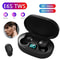 Wireless Bluetooth Headset with Mic and LED Display Earbuds Premium Sound & Comfortable Fit