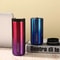 Insulated Coffee Mug Stainless Steel Travel Flask Leakproof Thermo Bottle for Hot & Cold Beverages