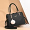 Fashionable Shoulder Crossbody Bag For Middle Aged Moms Large Capacity Womens Handbag With Pendant 7